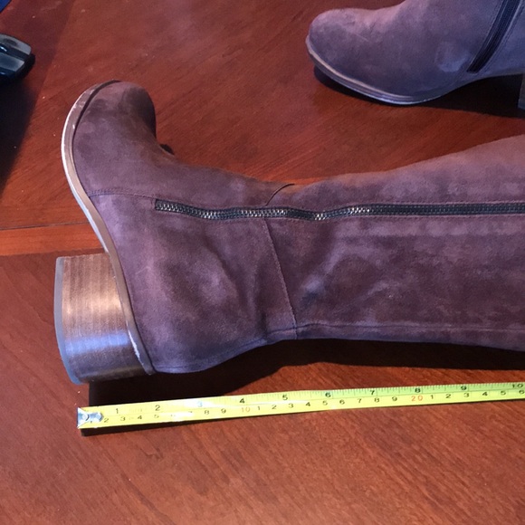 Naturalizer brown leather riding boots size 7.5 W - Picture 7 of 16